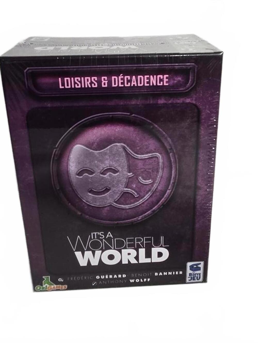 It's a Wonderful World: Loisirs & Décadence Expansion / FRENCH / Sealed